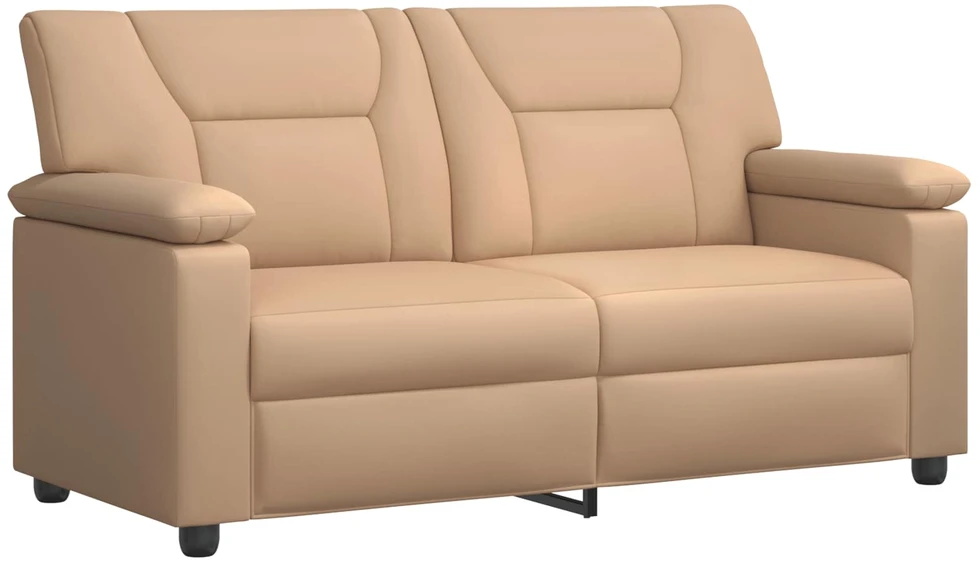 Sofa Sofos komplektas 2 vnt. Kapučino Dirbtinė oda