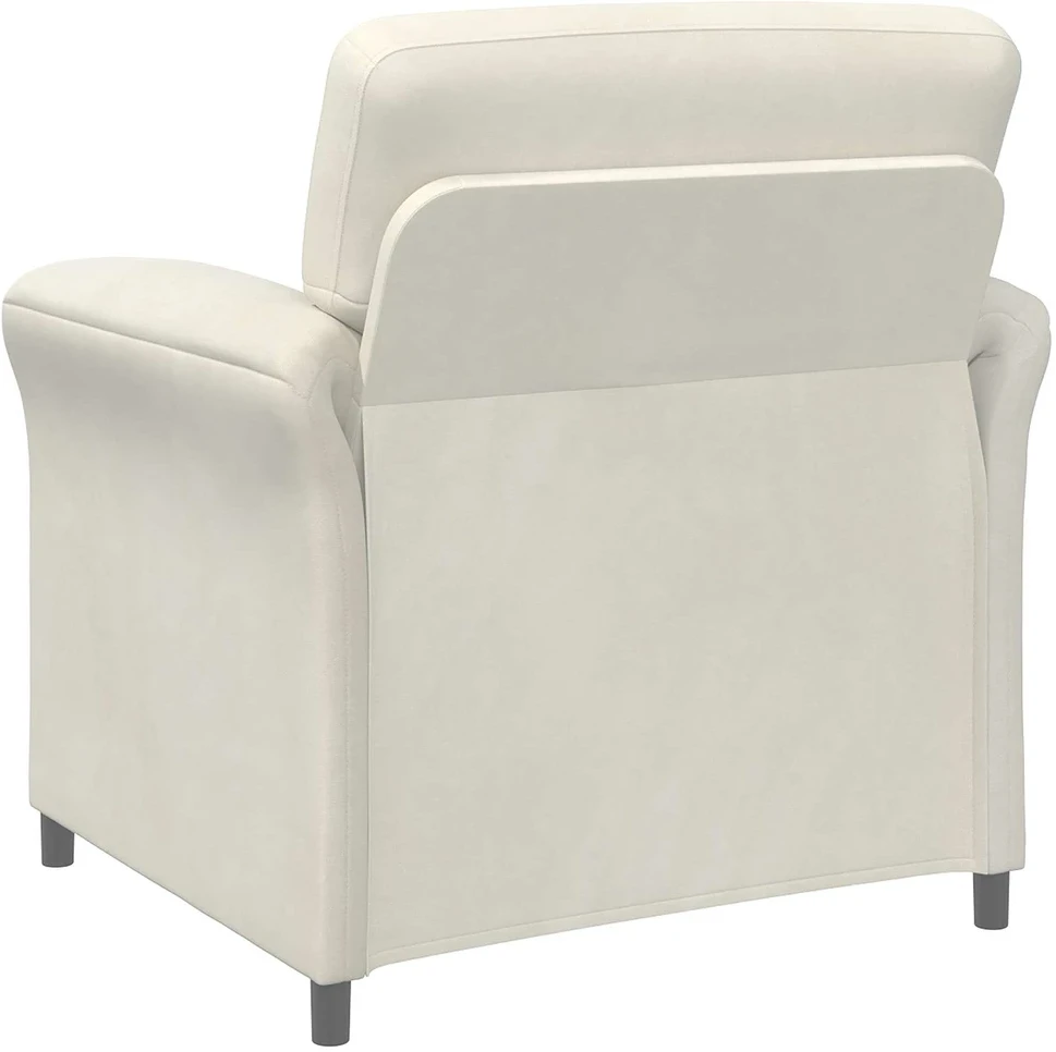 Sofa Sofos komplektas 2 vnt. Kreminė Aksomas