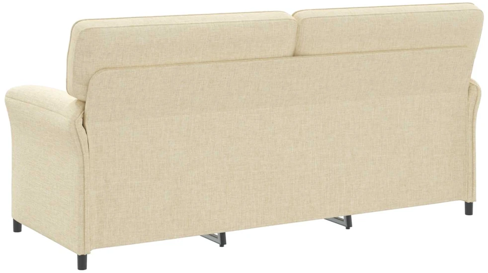 Sofa Sofos komplektas 2 vnt. Kreminė Audinys