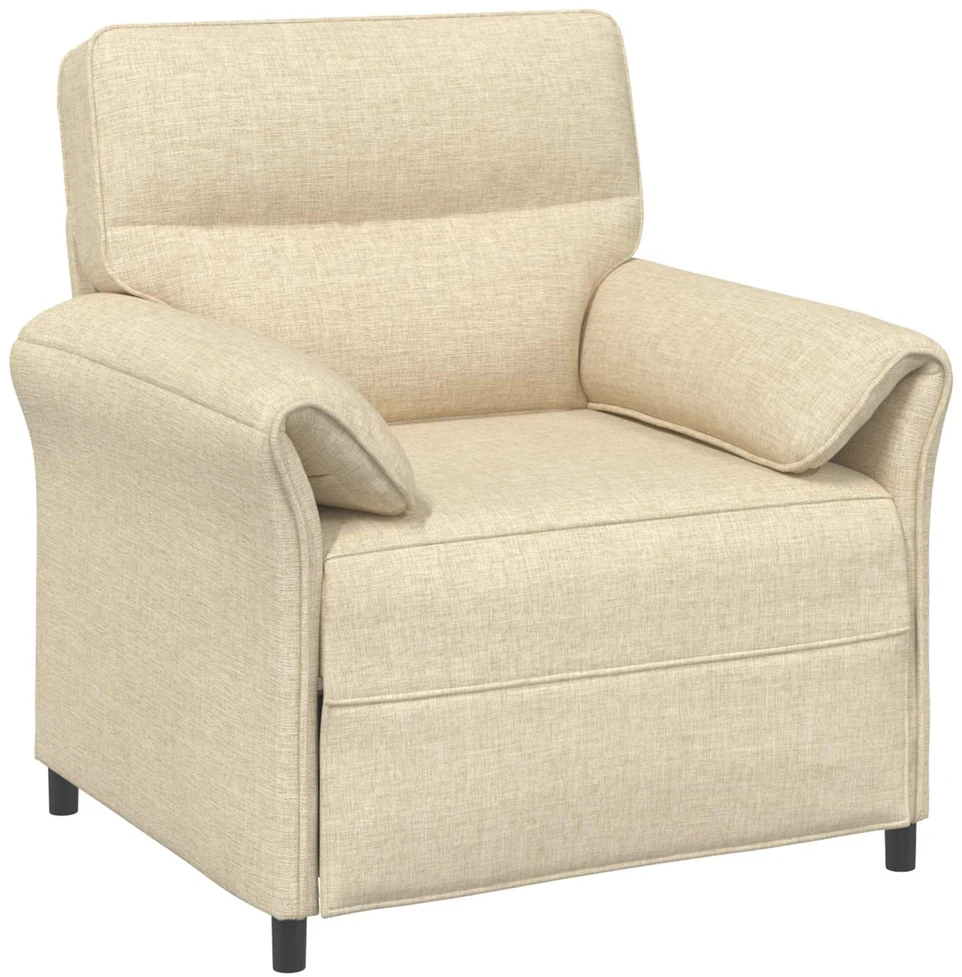 Sofa Sofos komplektas 2 vnt. Kreminė Audinys