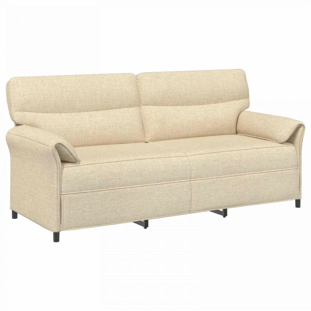 Sofa Sofos komplektas 2 vnt. Kreminė Audinys