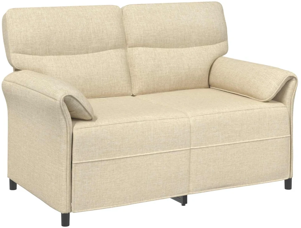 Sofa Sofos komplektas 2 vnt. Kreminė Audinys