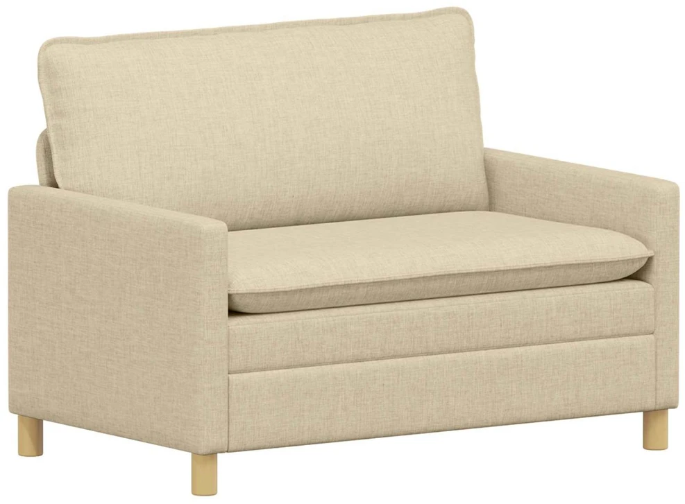 Sofa Sofos komplektas 2 vnt. Kreminė Audinys