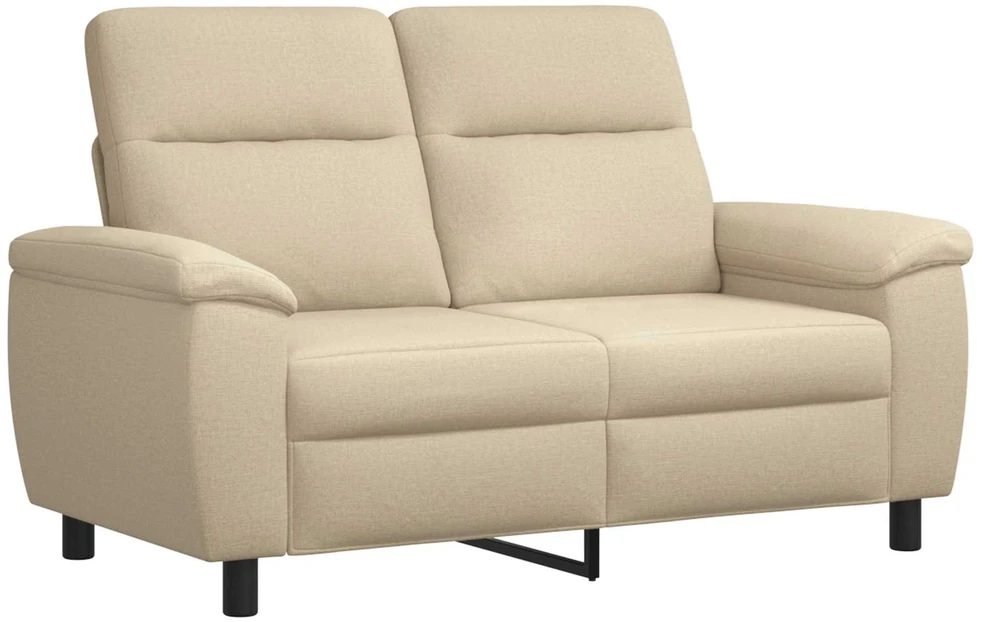 Sofa Sofos komplektas 2 vnt. Kreminė Audinys