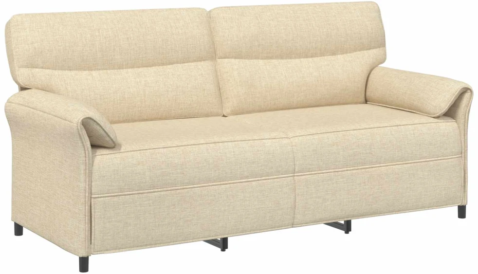 Sofa Sofos komplektas 2 vnt. Kreminė Audinys