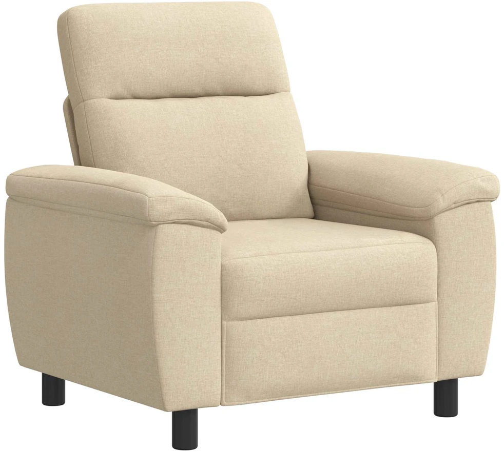Sofa Sofos komplektas 2 vnt. Kreminė Audinys