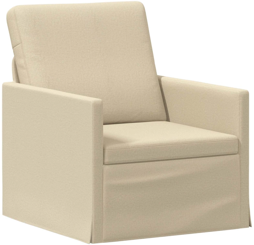 Sofa Sofos komplektas 2 vnt. Kreminė Audinys