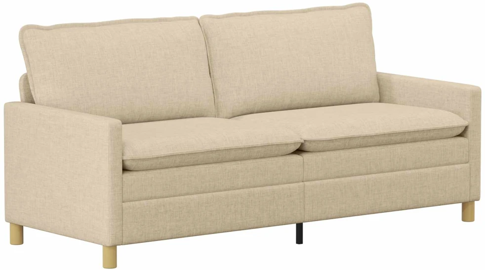 Sofa Sofos komplektas 2 vnt. Kreminė Audinys