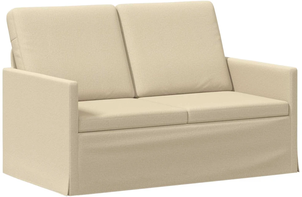 Sofa Sofos komplektas 2 vnt. Kreminė Audinys