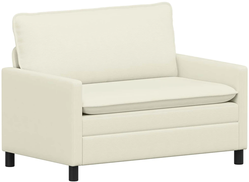 Sofa Sofos komplektas 2 vnt. Kreminė Audinys