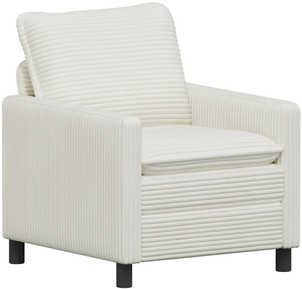 Sofa Sofos komplektas 2 vnt. Kreminė Poliesteris
