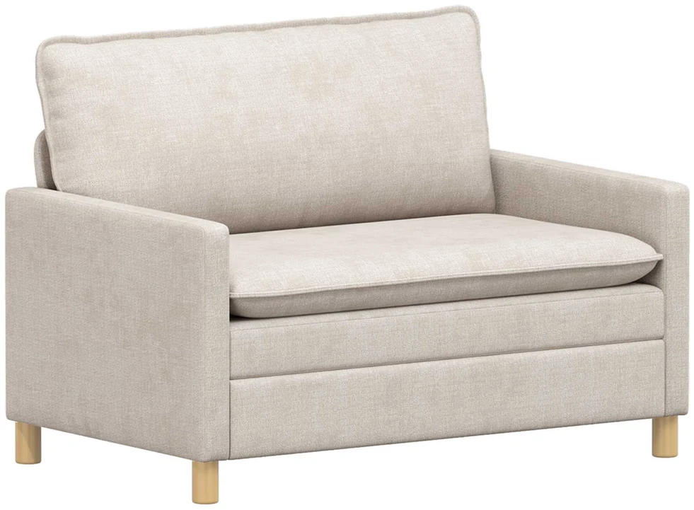 Sofa Sofos komplektas 2 vnt. Kreminė Poliesteris