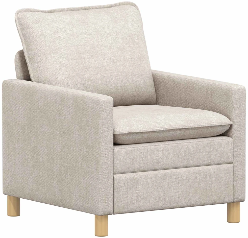 Sofa Sofos komplektas 2 vnt. Kreminė Poliesteris