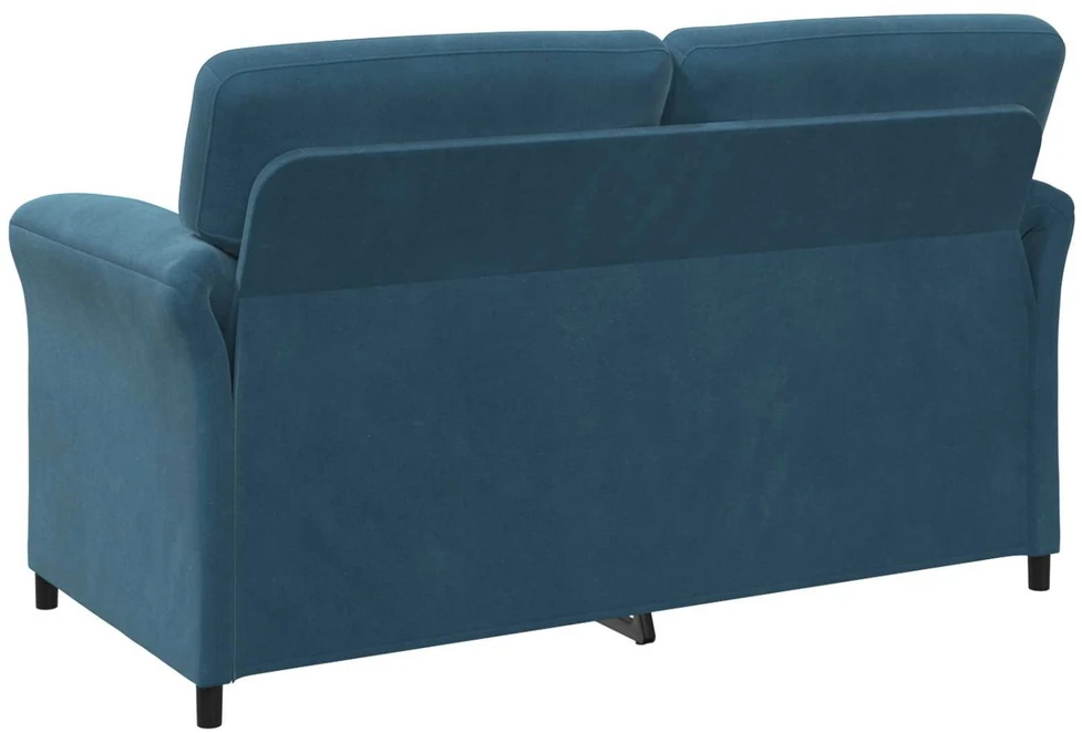 Sofa Sofos komplektas 2 vnt. Mėlyna Aksomas