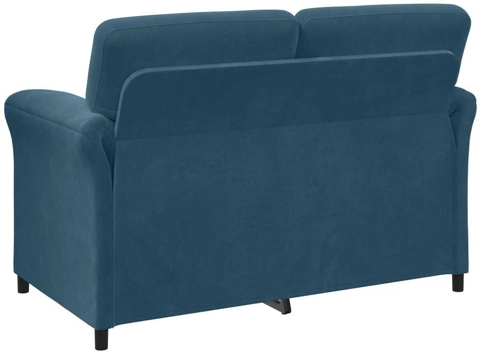 Sofa Sofos komplektas 2 vnt. Mėlyna Aksomas