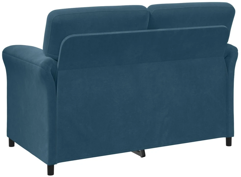 Sofa Sofos komplektas 2 vnt. Mėlyna Aksomas