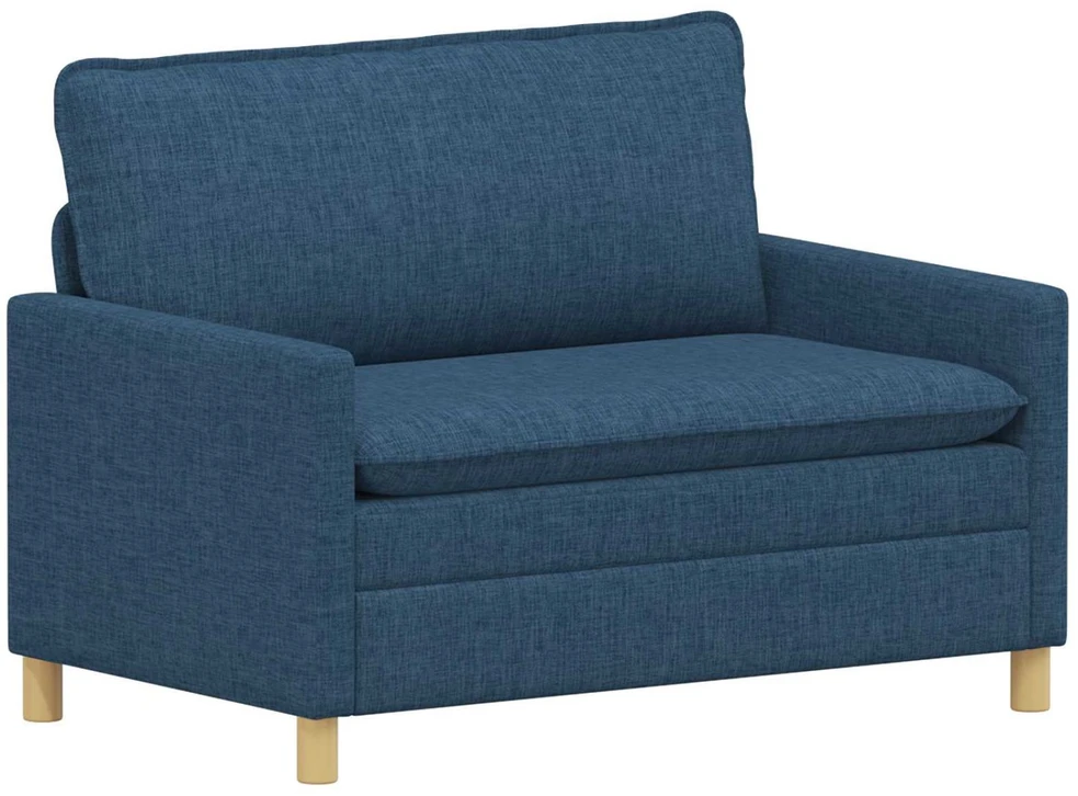 Sofa Sofos komplektas 2 vnt. Mėlyna Audinys