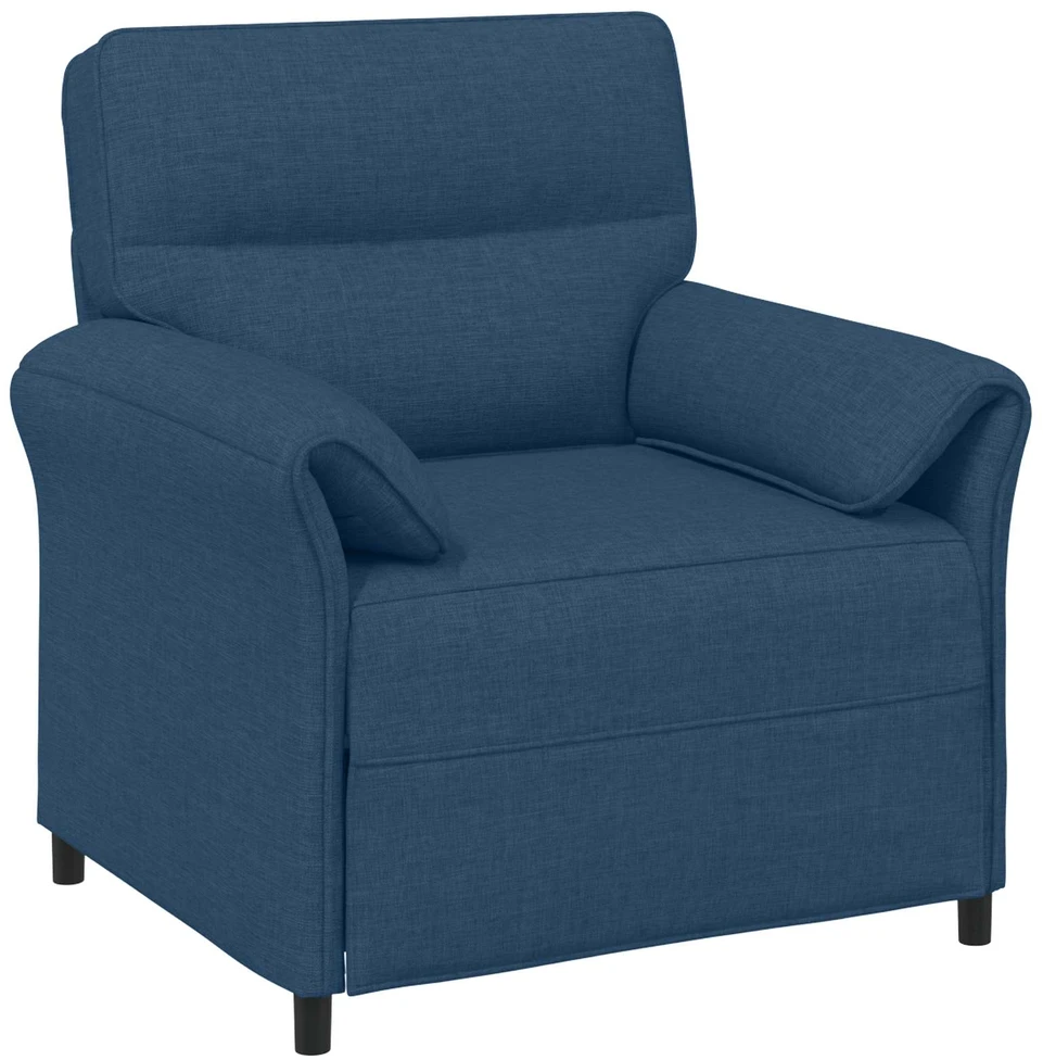 Sofa Sofos komplektas 2 vnt. Mėlyna Audinys
