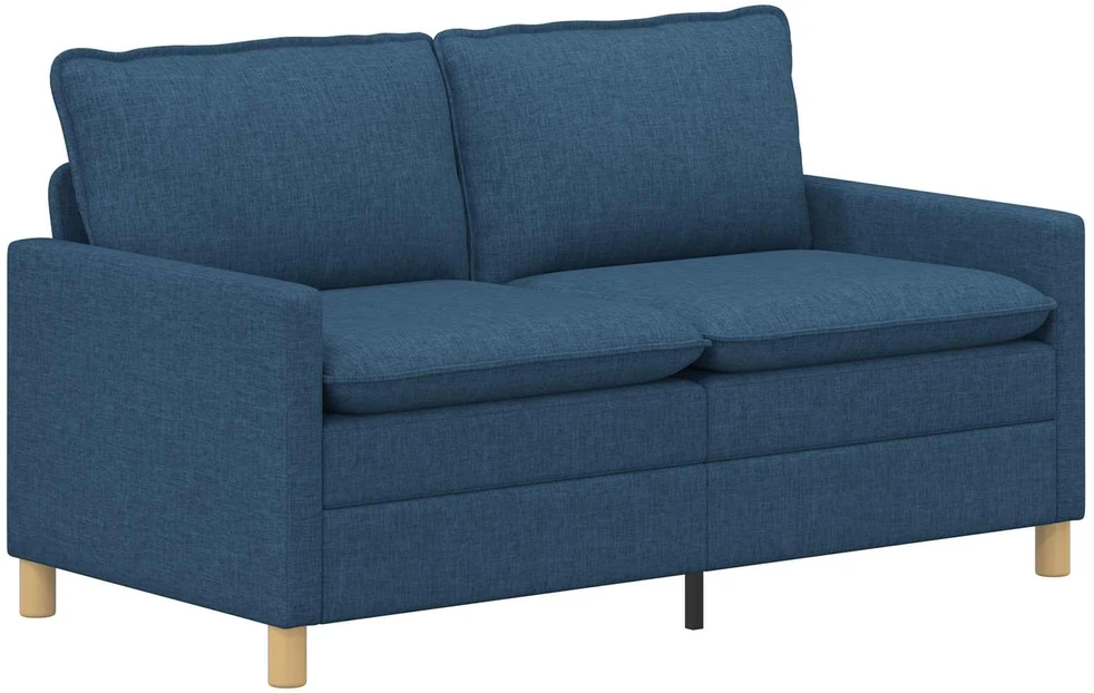 Sofa Sofos komplektas 2 vnt. Mėlyna Audinys