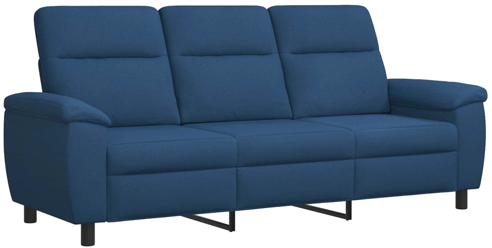 Sofa Sofos komplektas 2 vnt. Mėlyna Audinys