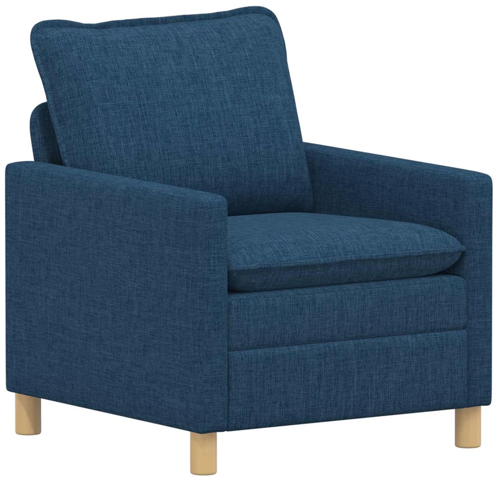 Sofa Sofos komplektas 2 vnt. Mėlyna Audinys
