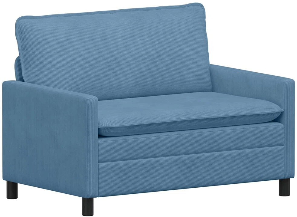 Sofa Sofos komplektas 2 vnt. Mėlyna Audinys