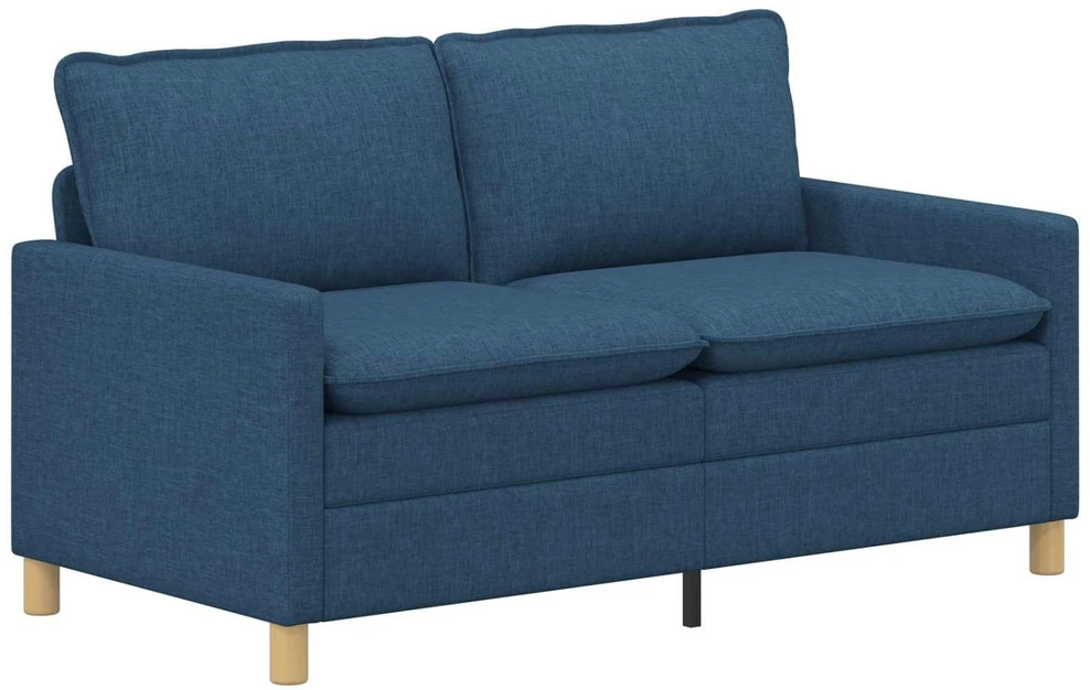 Sofa Sofos komplektas 2 vnt. Mėlyna Audinys