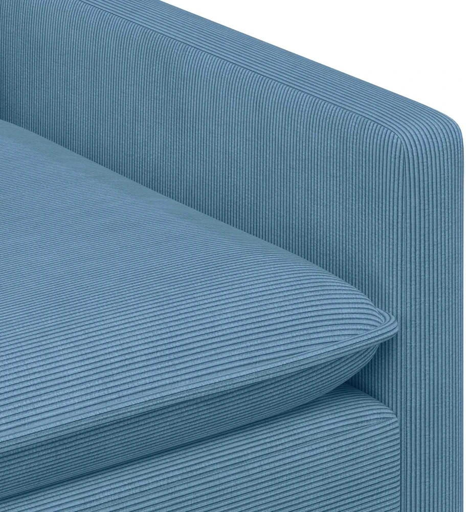 Sofa Sofos komplektas 2 vnt. Mėlyna Audinys
