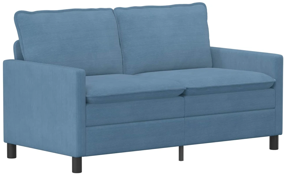 Sofa Sofos komplektas 2 vnt. Mėlyna Audinys