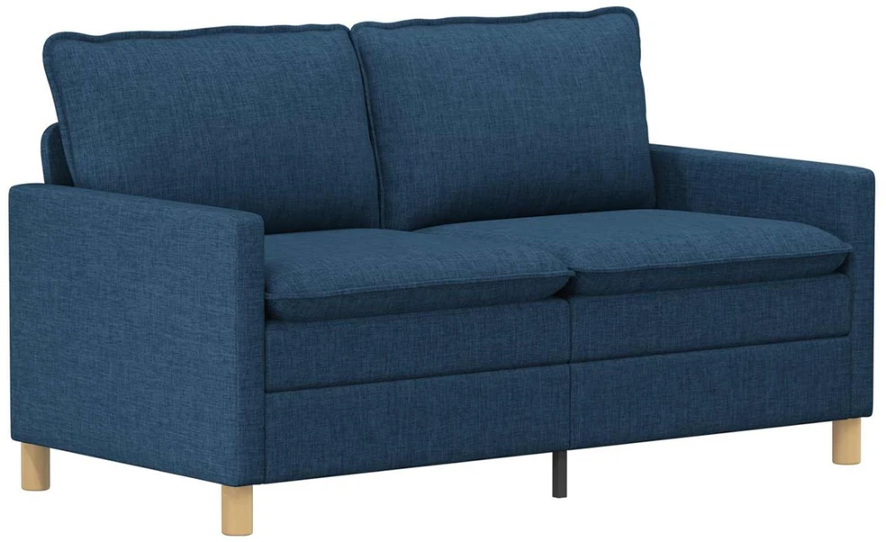 Sofa Sofos komplektas 2 vnt. Mėlyna Audinys
