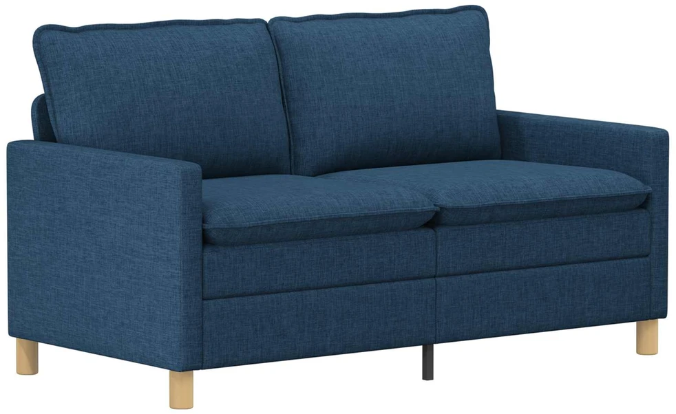 Sofa Sofos komplektas 2 vnt. Mėlyna Audinys