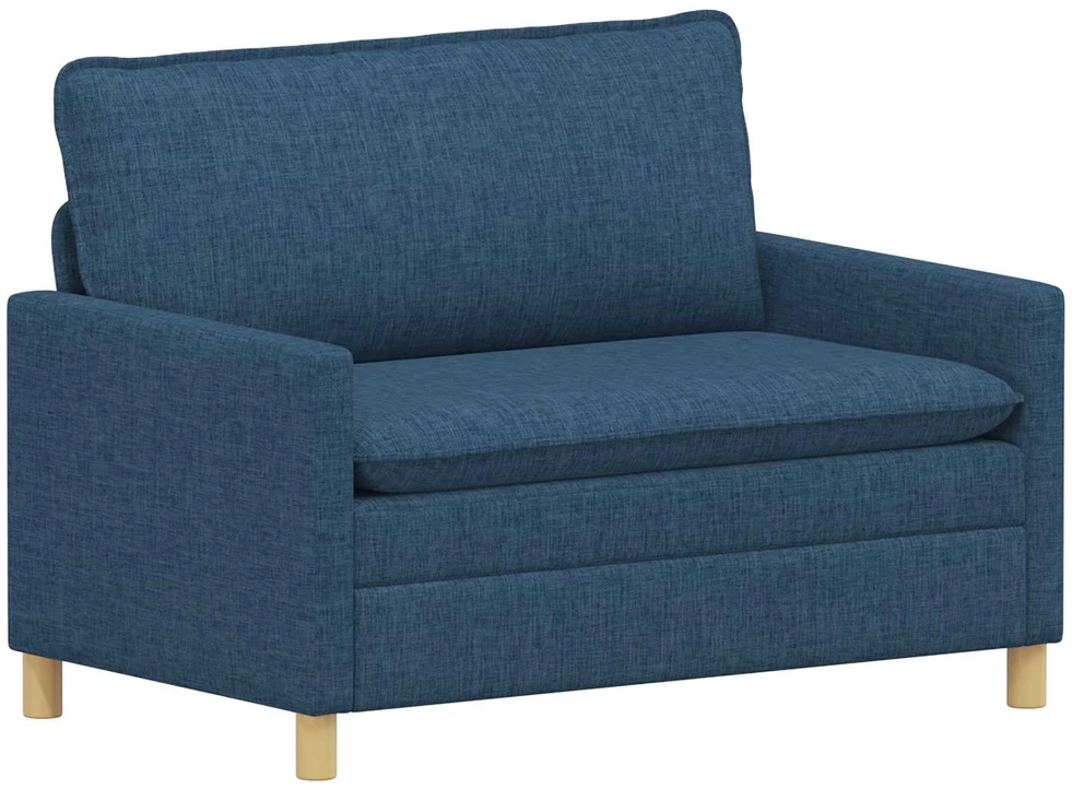 Sofa Sofos komplektas 2 vnt. Mėlyna Audinys