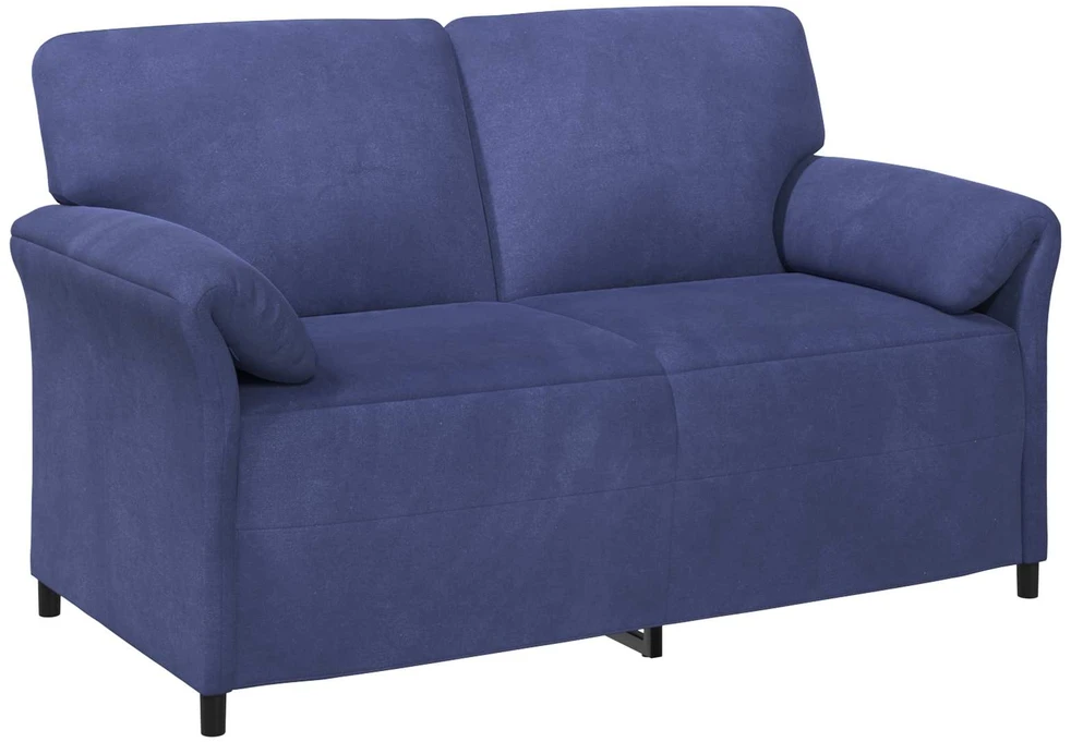 Sofa Sofos komplektas 2 vnt. Policijos mėlyna Aksomas