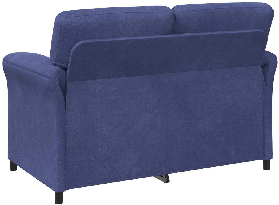 Sofa Sofos komplektas 2 vnt. Policijos mėlyna Aksomas