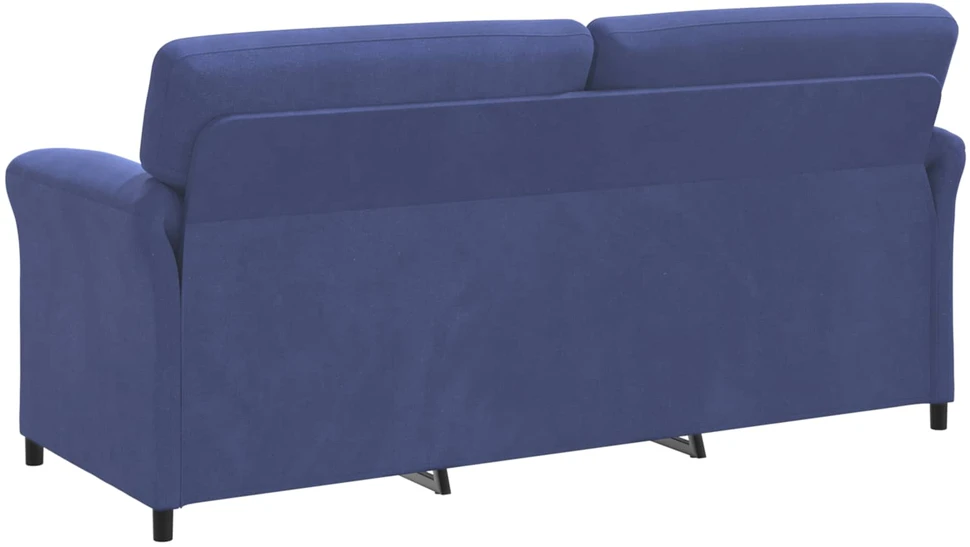 Sofa Sofos komplektas 2 vnt. Policijos mėlyna Aksomas