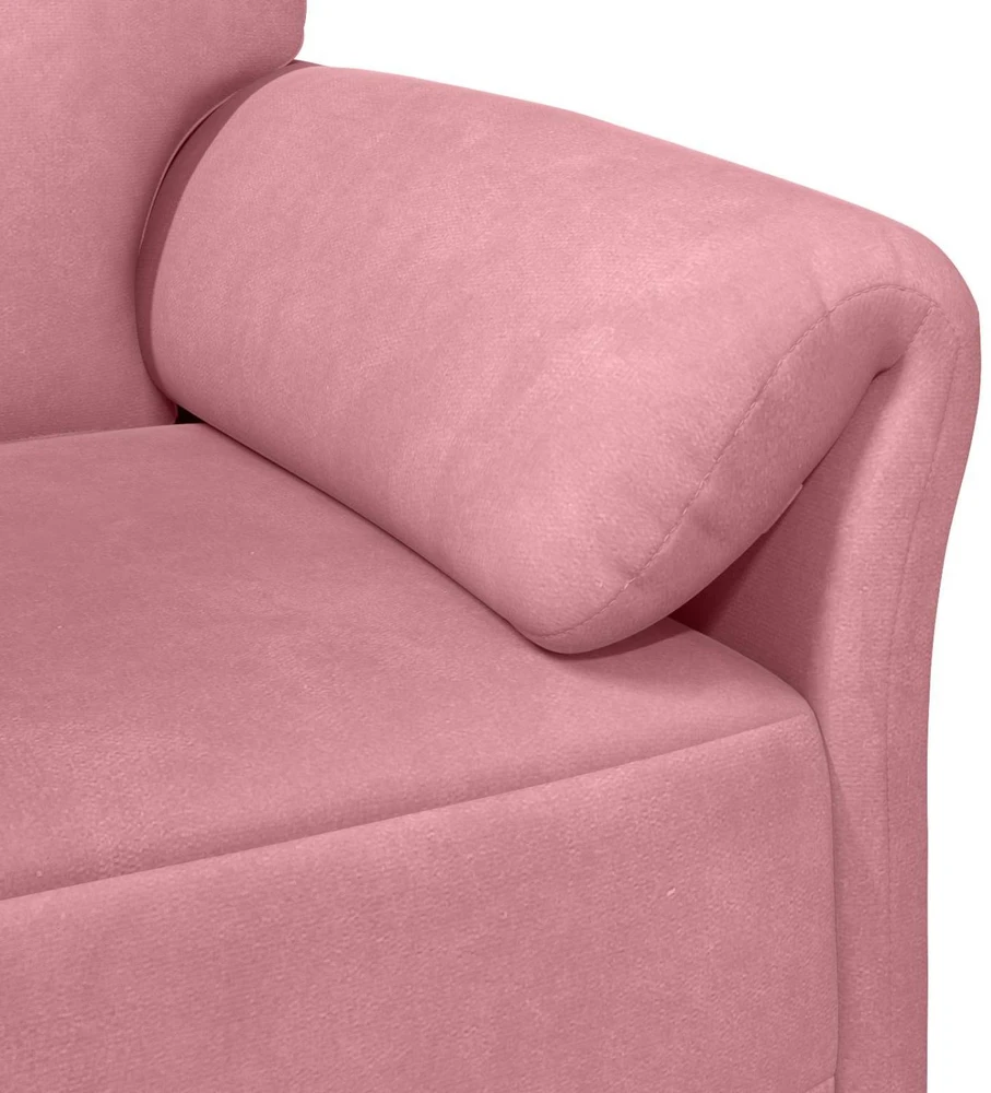 Sofa Sofos komplektas 2 vnt. Rožinė Aksomas