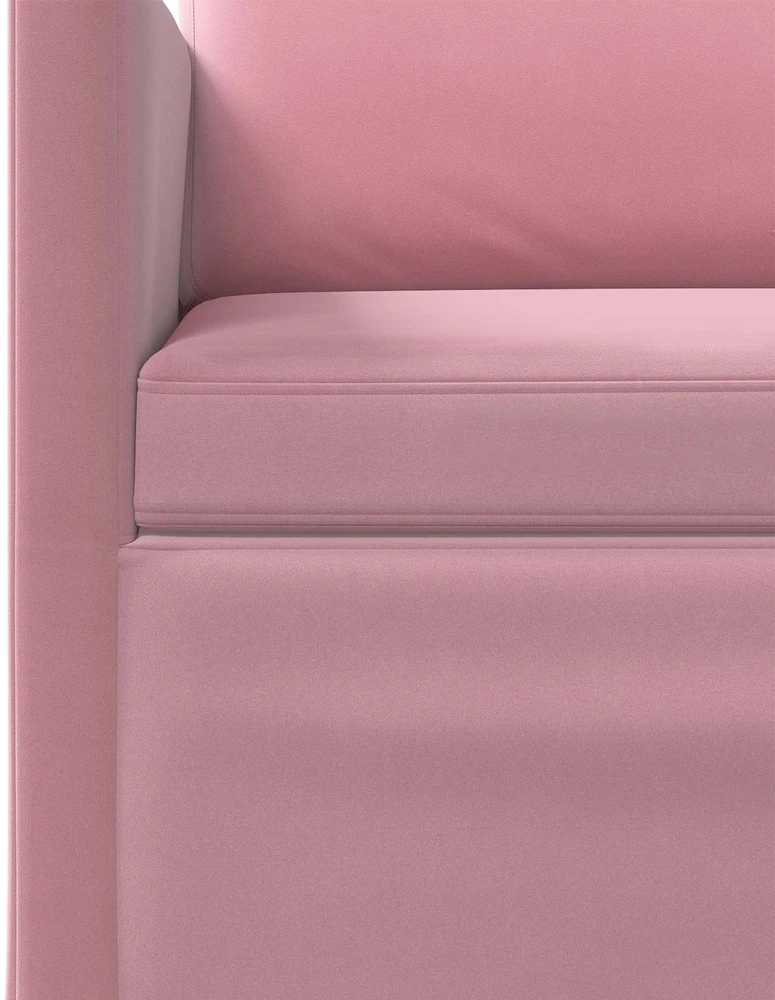 Sofa Sofos komplektas 2 vnt. Rožinė Aksomas