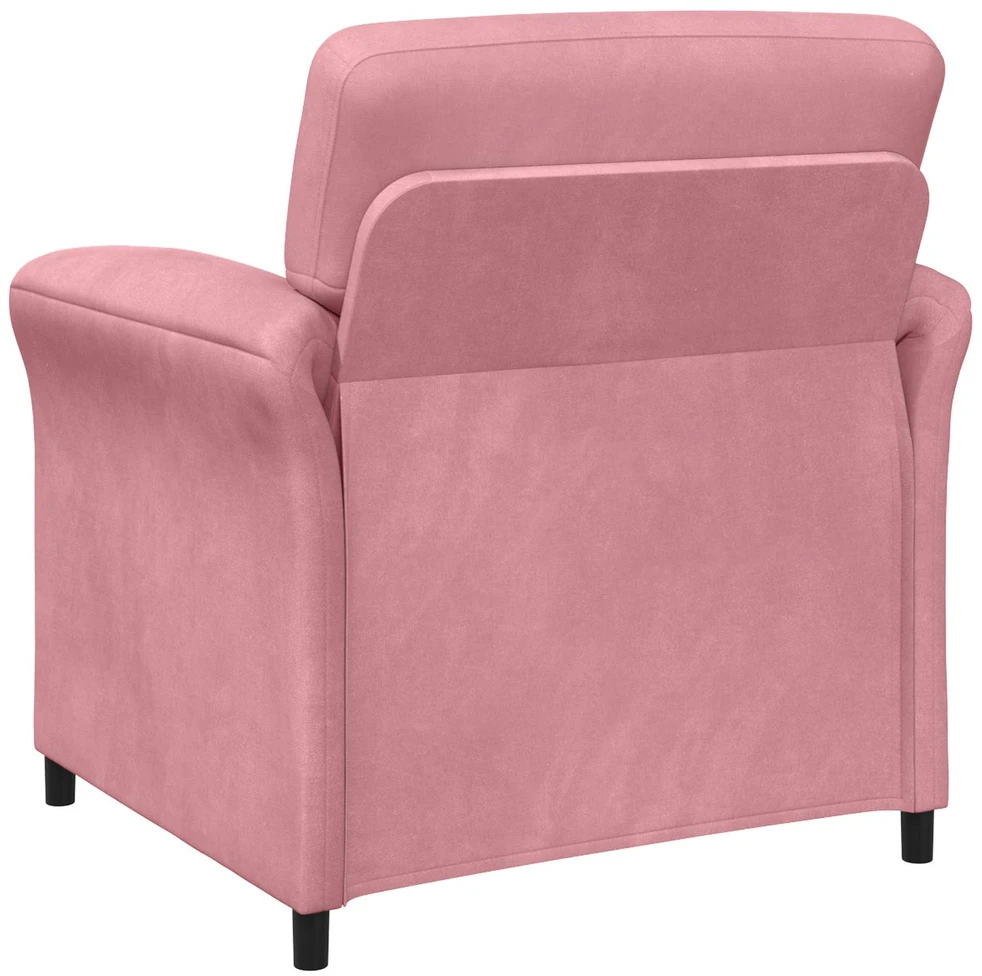 Sofa Sofos komplektas 2 vnt. Rožinė Aksomas