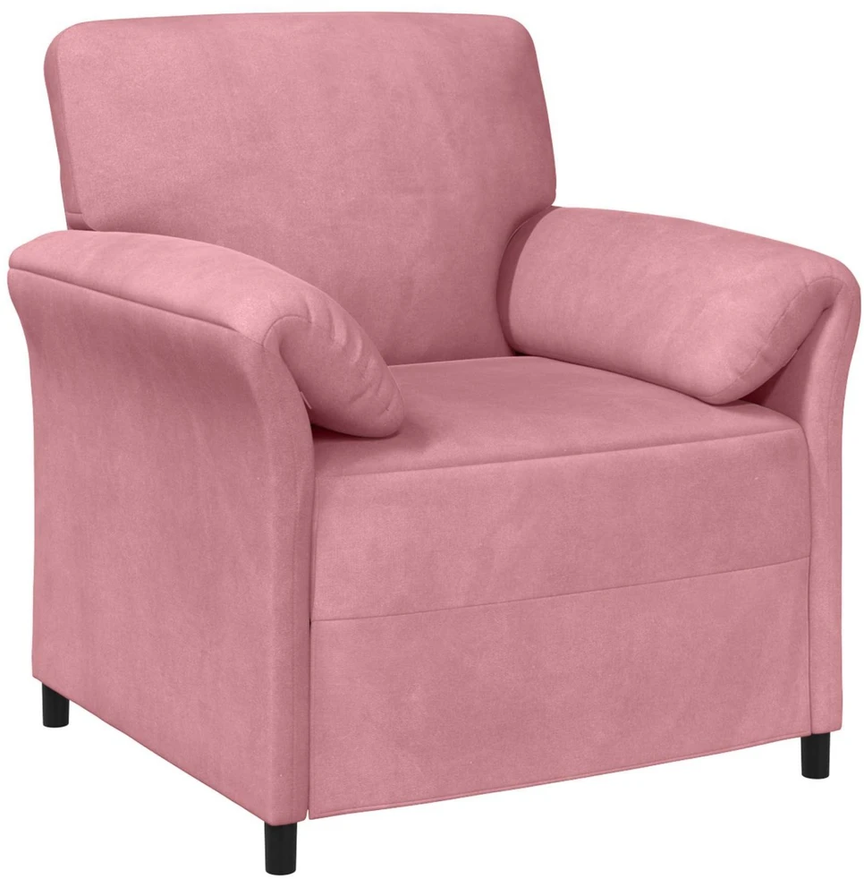 Sofa Sofos komplektas 2 vnt. Rožinė Aksomas
