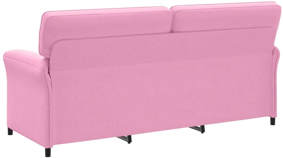 Sofa Sofos komplektas 2 vnt. Rožinė Audinys