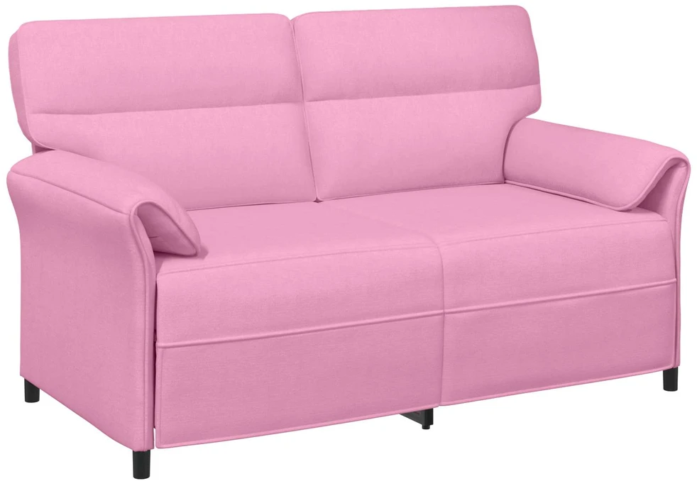 Sofa Sofos komplektas 2 vnt. Rožinė Audinys