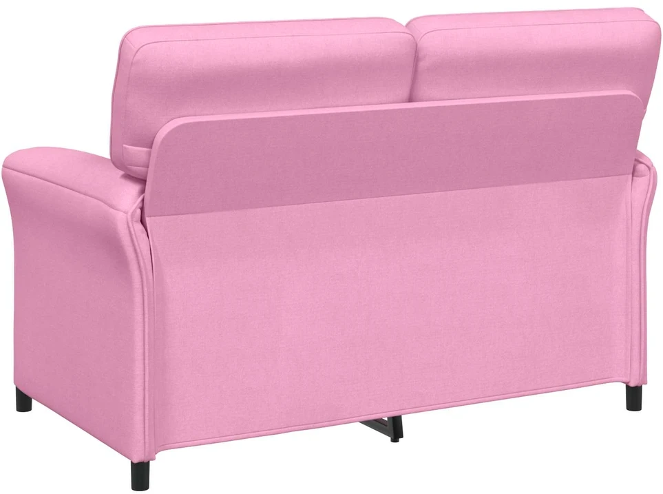 Sofa Sofos komplektas 2 vnt. Rožinė Audinys