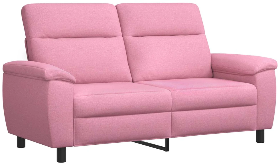 Sofa Sofos komplektas 2 vnt. Rožinė Audinys
