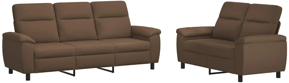 Sofa Sofos komplektas 2 vnt. Ruda Audinys