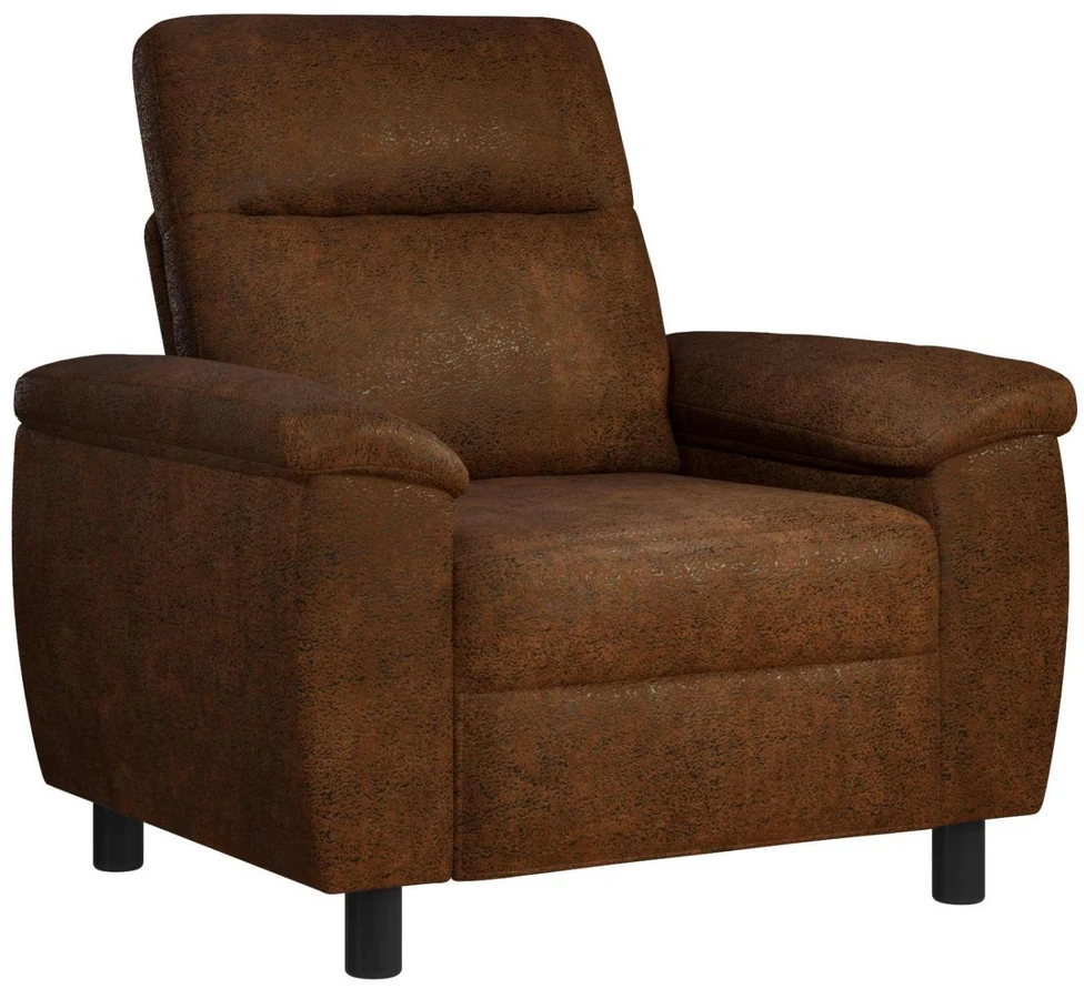 Sofa Sofos komplektas 2 vnt. Ruda Dirbtinė suedė oda
