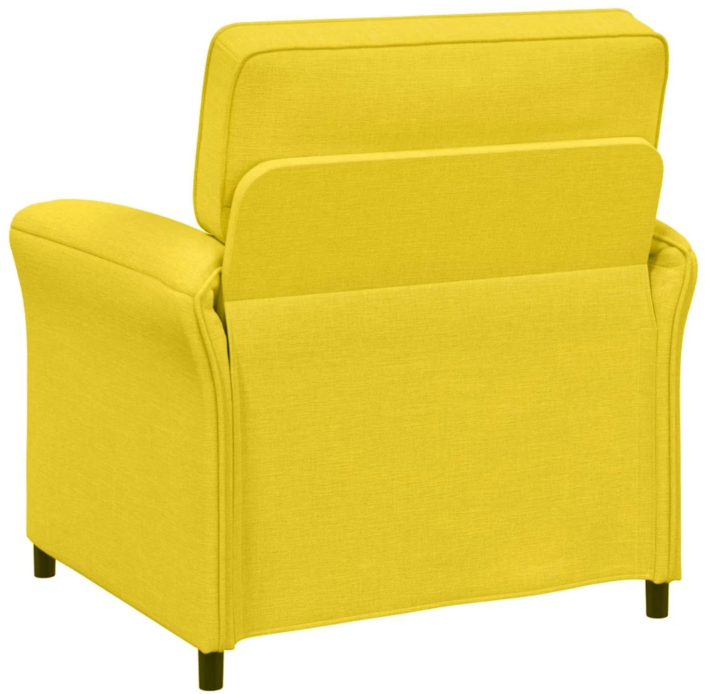 Sofa Sofos komplektas 2 vnt. Šviesi geltona Audinys