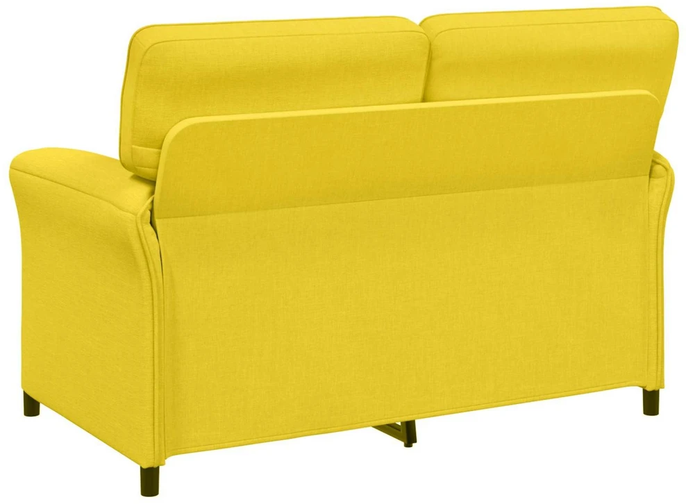 Sofa Sofos komplektas 2 vnt. Šviesi geltona Audinys