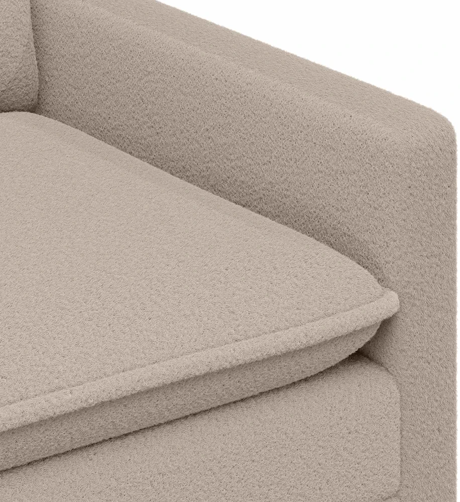 Sofa Sofos komplektas 2 vnt. Šviesiai pilka Audinys