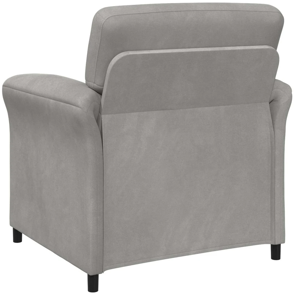 Sofa Sofos komplektas 2 vnt. Šviesiai pilka Aksomas
