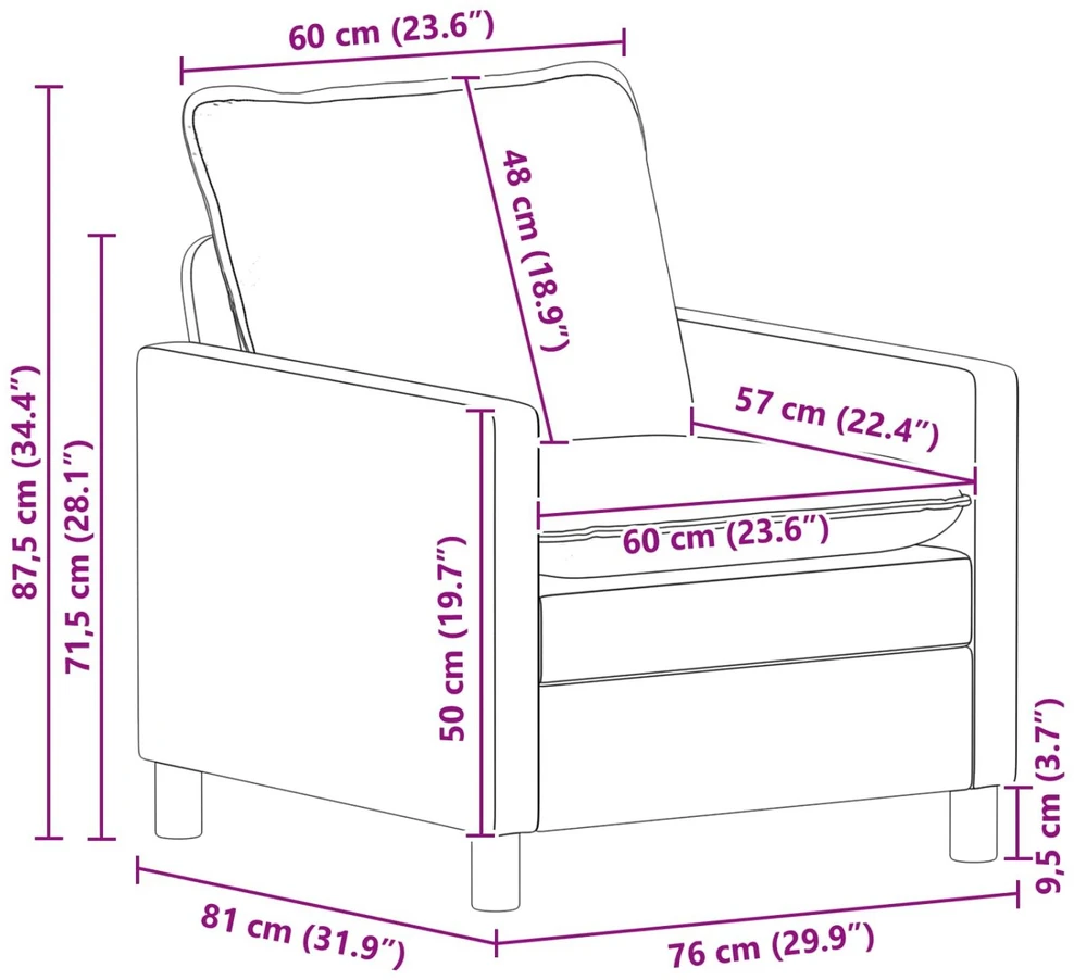 Sofa Sofos komplektas 2 vnt. Šviesiai pilka Audinys